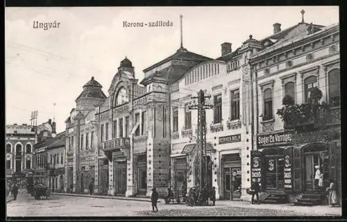 AK Ungvár, Korona-szálloda