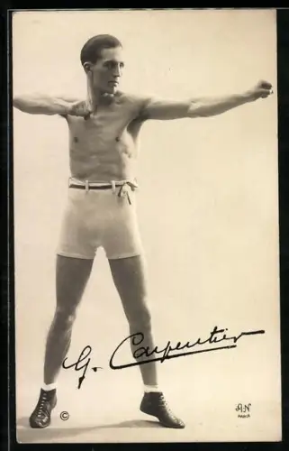 AK Boxer G. Carpentier in Sporthose