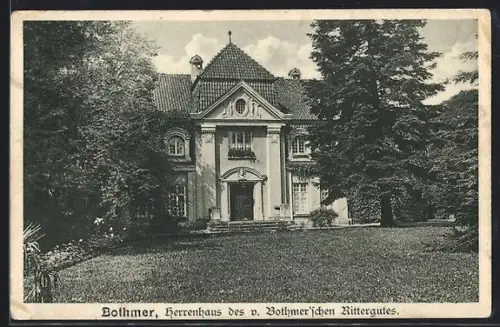 AK Bothmer, Herrenhaus des v. Bothmerschen Rittergutes