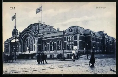 AK Kiel, Partie am Bahnhof