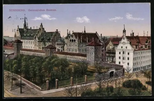 AK Nürnberg, Germanisches Museum