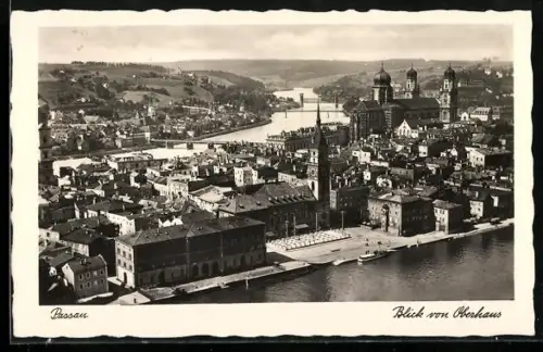 AK Passau, Blick vom Oberhaus