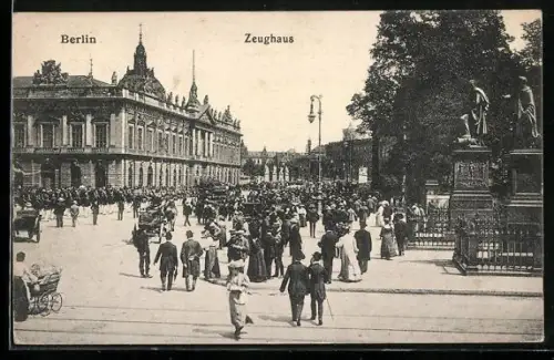 AK Berlin, Blick zum Zeughaus