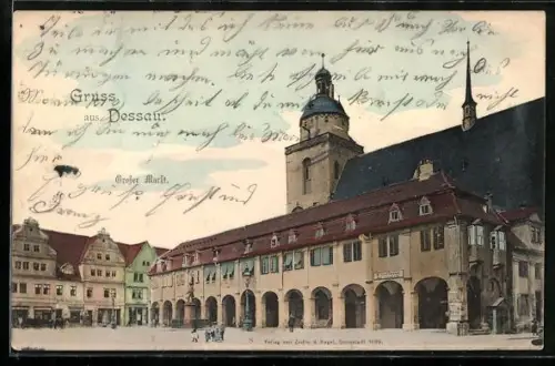 AK Dessau, Grosser Markt