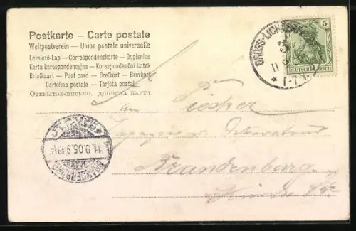 AK Berlin-Tiergarten, Roon-Denkmal, Modelliert von Harro Magnussen