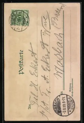 AK Triberg, Wasserfall