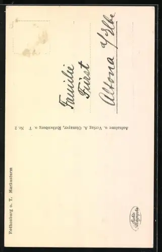 AK Rothenburg o. T., Markusturm