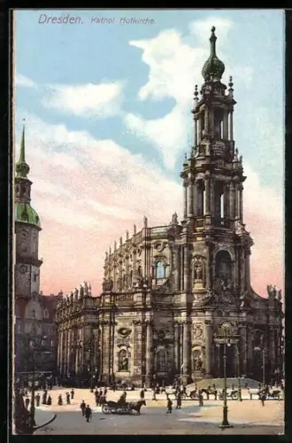 AK Dresden, Katholische Hofkirche