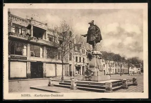 AK Moers, Kurfürsten-Denkmal
