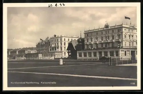 AK Norderney, Kaiserstrasse