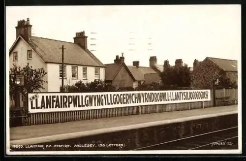 AK Anglesey, Llanfair P. G. Station, Bahnhof