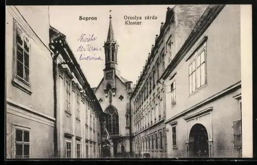 AK Sopron, Orsolya zárda Kloster