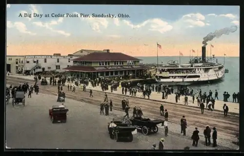 AK Sandusky, OH, Big Day at Cedar Point Pier