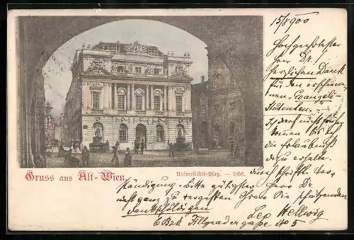 AK Alt-Wien, Universitätsplatz
