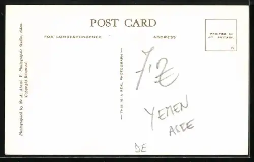 AK Aden, Barrack Hill, Steamer Point