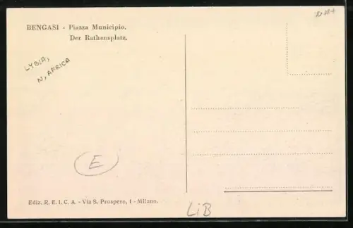AK Bengasi, Piazza Municipale