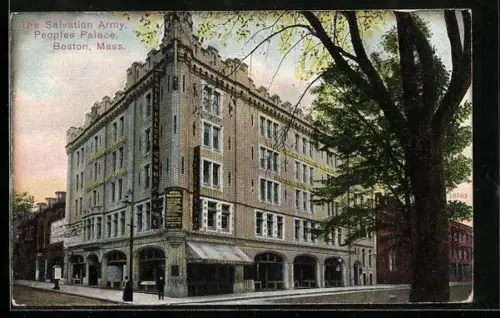 AK Boston, MA, The Salvation Army Peoples Palace