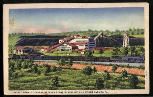 AK Mount Carmel, PA, Locust Summit Centreal Breaker between Ashland and Mount Carmel