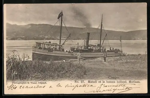 AK Matadi, Le bateau holland, Moriaan