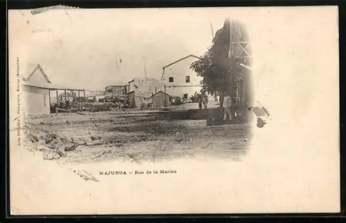 AK Majunga, Rue de la Marine