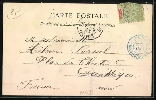 AK Majunga, Rue de la Marine