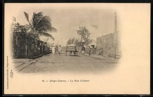 AK Diégo-Suarez, La Rue Colbert