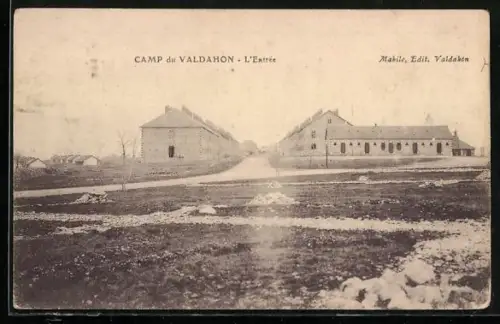 AK Valdahon, Camp du Valdahon, L`Entrée
