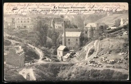 AK Saint-Brieuc, Les trois ponts de Gouedic