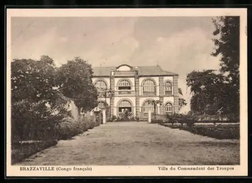 AK Brazzaville, Villa du Commandant des Troupes