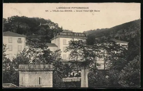 AK Vals-les-Bains, Grand Hôtel des Bains