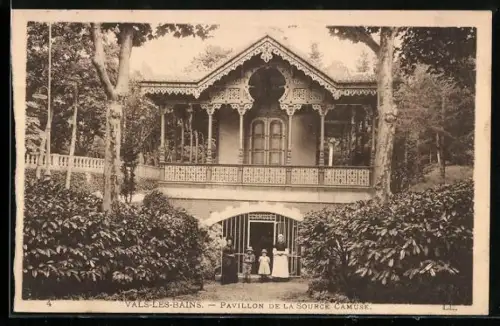 AK Vals-les-Bains, Pavillon de la Source Camuse