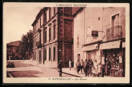 AK Marseillan, La mairie