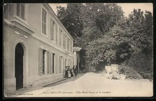 AK Saucats /Gironde, Villa Marie-Fanny et la Garenne