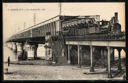 AK Bordeaux, La Passerelle