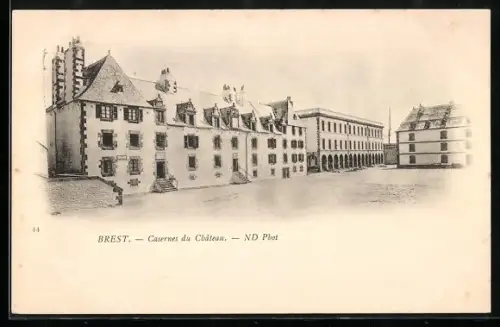 AK Brest, Casernes du Château