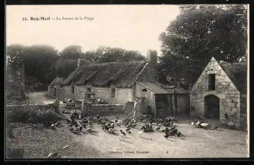 AK Beg-Meil, La Ferme de la Plage, Bauernhof