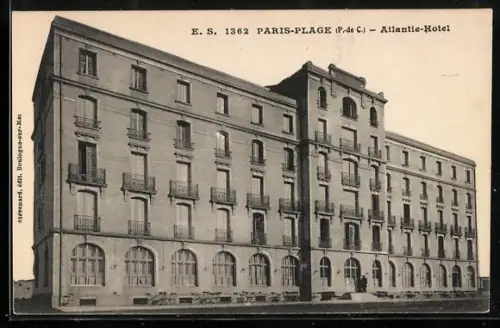 AK Paris-Plage /P.-de-C., Atlantic-Hotel