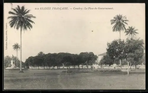 AK Conakry /Guinée Francaise, La Place du Gouvernement