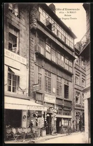 AK Saint-Malo, Maison de Duguay-Trouin sur la Côte d`Émeraude