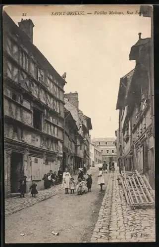 AK Saint-Brieuc, Vieilles Maisons, Rue Fordel