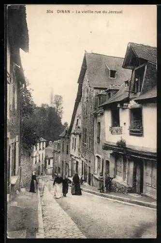 AK Dinan, La vieille rue du Jerzual