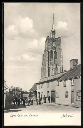 AK Ashwell, Lych Gate and Church