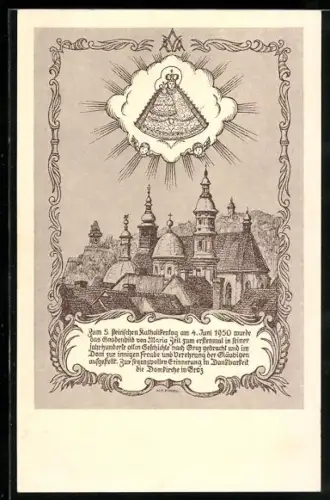 AK Graz, Domkirche mit Gnadenbild