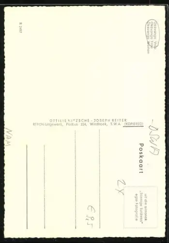 AK Namibia, Okavango Frau