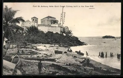 AK Axim, Fort St. Anthony, Built 1515