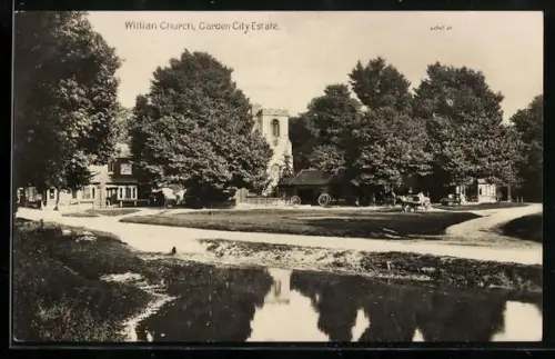 AK Willian, Garden City Estate and Chruch