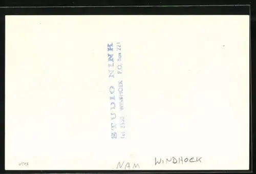 Foto-AK Windhoek, Panorama