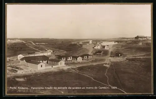AK Porto Amboim, Panorama tirado da estrade de acesso ao morro de Cambiri