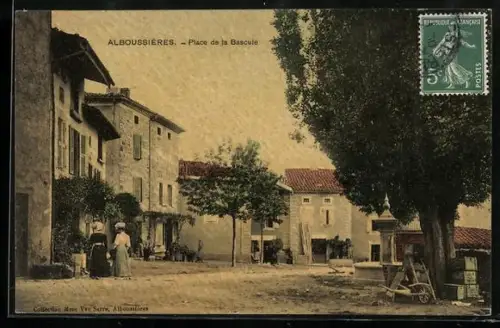 AK Alboussières, Place de la Bascule