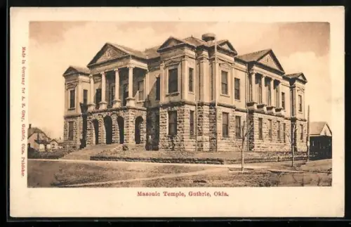 AK Guthrie, OK, Masonic Temole